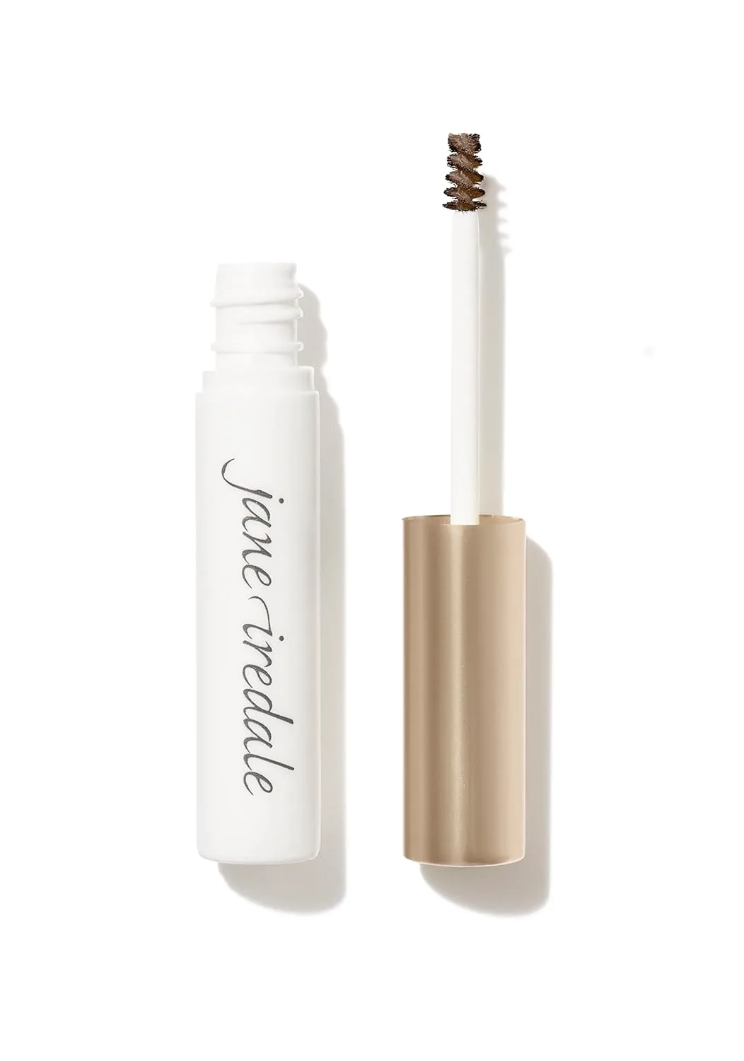 Гель для бровей Jane Iredale PureBrow, кремообразный, обеспечивает гибкую фиксацию, придает форму и заметно утолщает брови, а микрощеточка-аппликатор позволяет наносить гель целенаправленно., Neutral Blonde