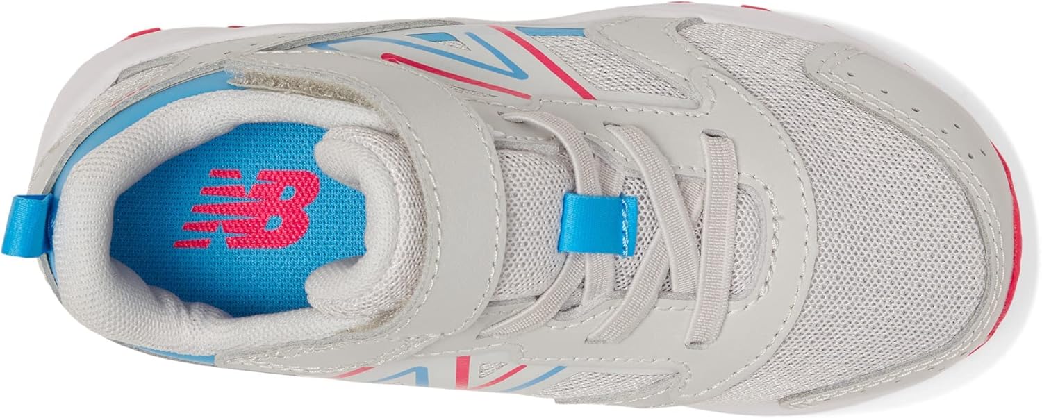 Кроссовки New Balance детские унисекс Fresh Foam 650 V1 с эластичными шнурками и верхней застежкой, розовый — фото 3