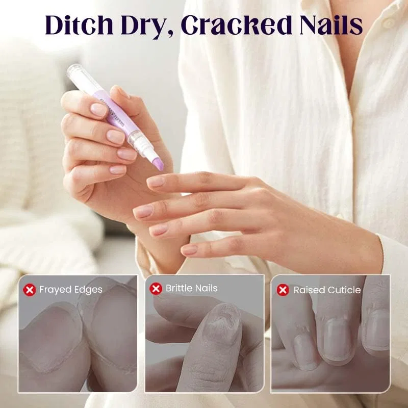 Набор из 3 масляных карандашей для кутикулы 2026 от Nail Care Pen Comedyking, 3 Pieces. — фото 3