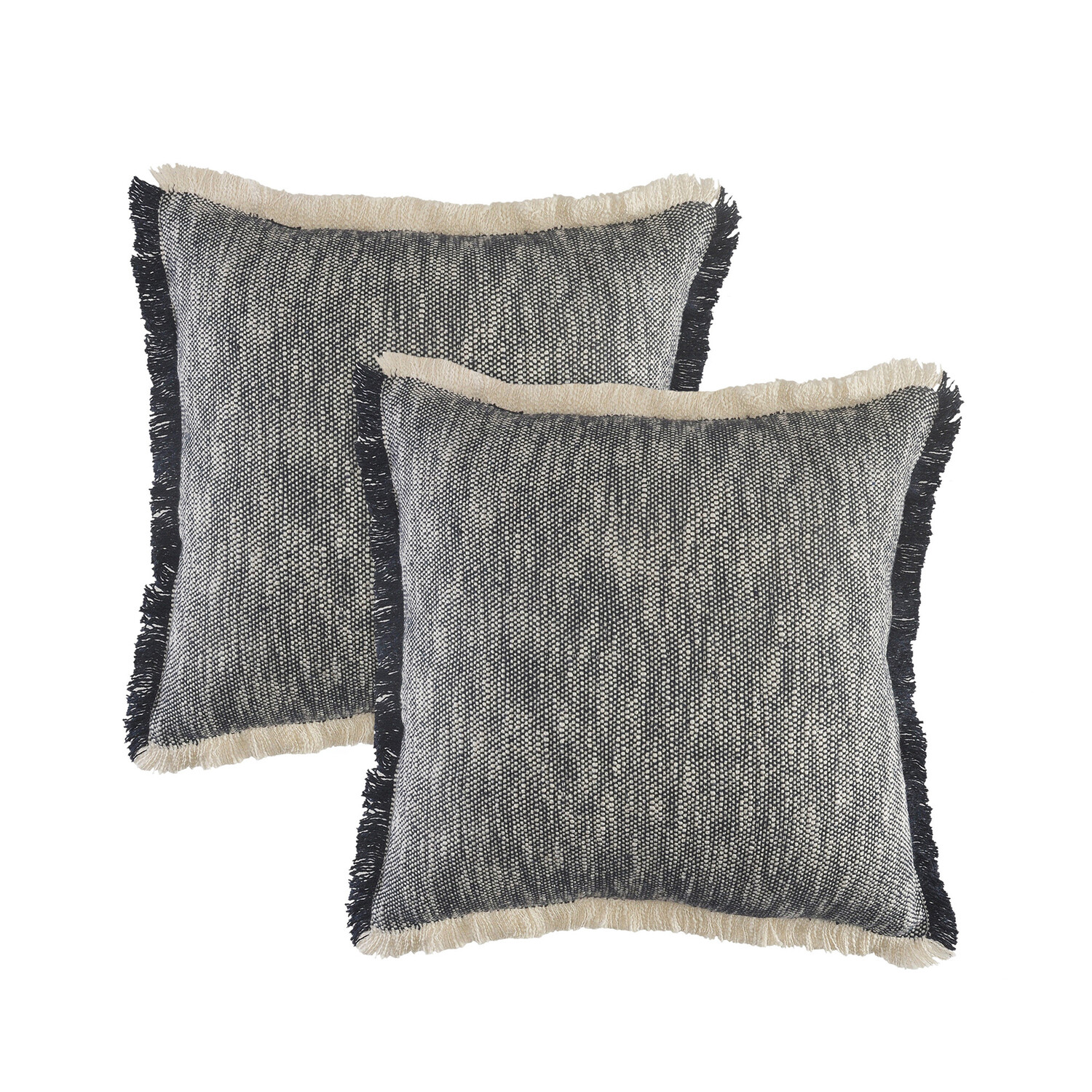 

Подушки декоративные LR Home Ashwin Solid Modern Insignia Blue, синий