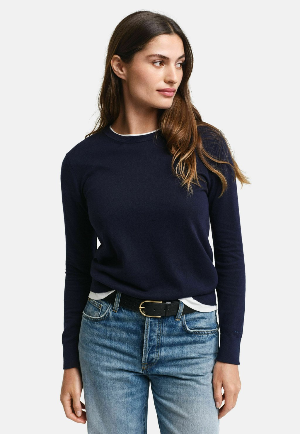 

Свитер GANT, темно-синий