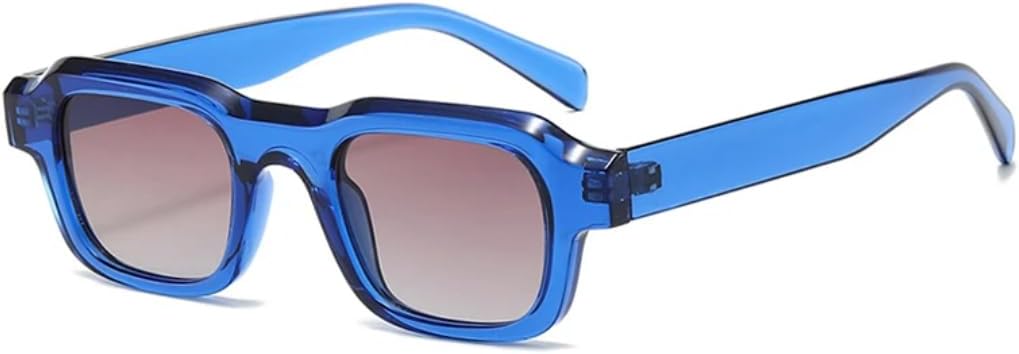 

Модные женские солнцезащитные очки в стиле ретро, ​​сине-зеленые, с защитой от УФ-излучения UV400; мужские солнцезащитные очки в стиле панк с градиентом UUPTTPL, Blue Purple Gray