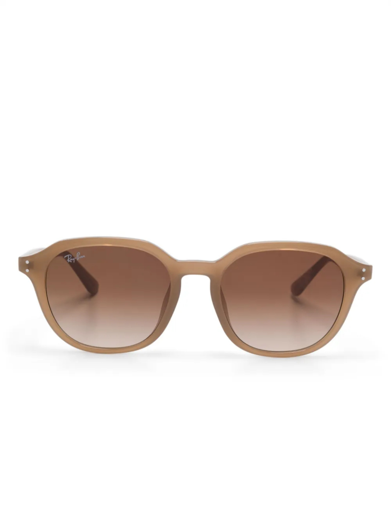 

Ray-Ban солнцезащитные очки в квадратной оправе, коричневый