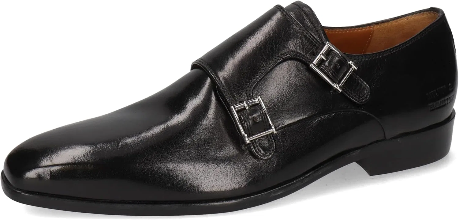 Лоферы Monk-Strap Melvin & Hamilton, черный