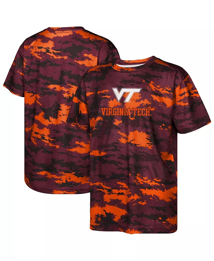 

Футболка Maroon Virginia Tech Hokies Scrimmage с сублимацией для больших мальчиков и девочек Outerstuff