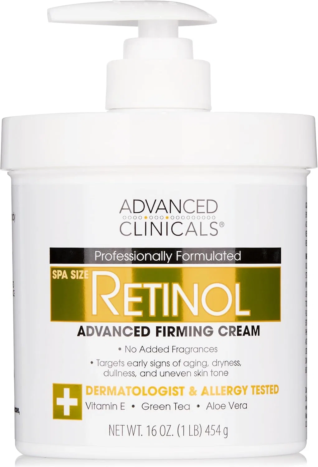 Крем для тела с ретинолом Advanced Clinicals 454 г