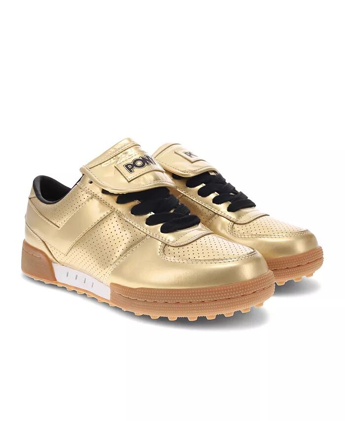 

Мужские кроссовки Linebacker Metallic Pony, золотой