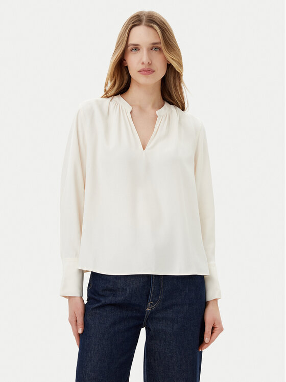 

Блузка обычного кроя WW0WW44049 Tommy Hilfiger, экрю
