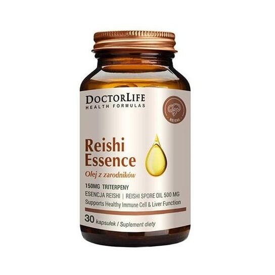 

Doctor Life, Эссенция спорового масла Рейши, Добавка , 30 капсул