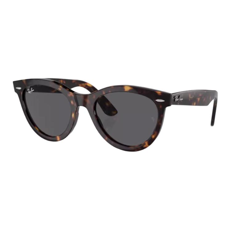 

RayBan Солнцезащитные очки Ray Ban Wayfarer круглой формы, Black Tortoiseshell