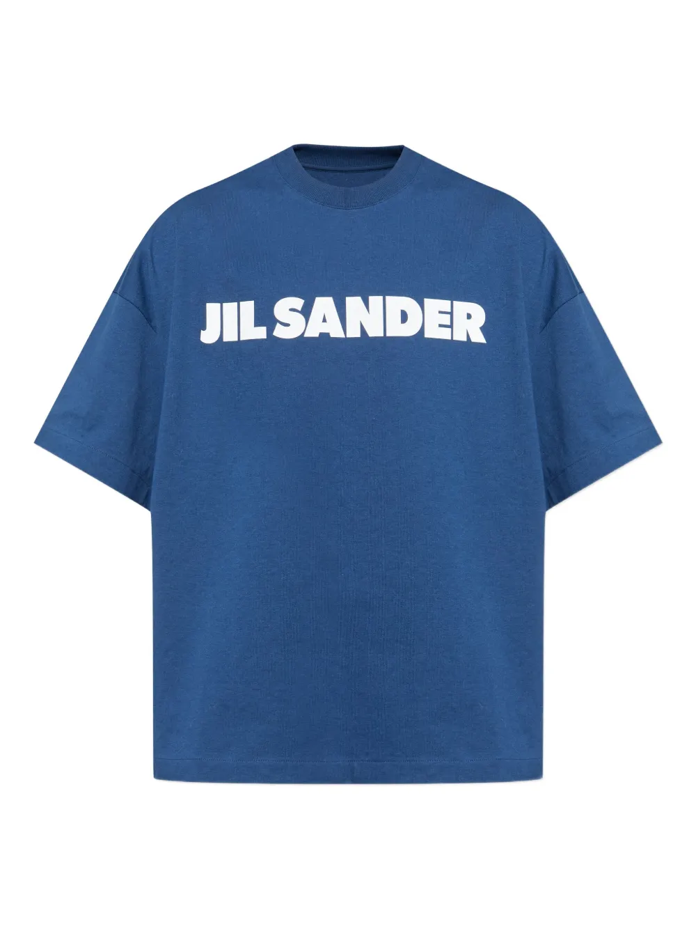 

Футболка с логотипом JIL SANDER, синий
