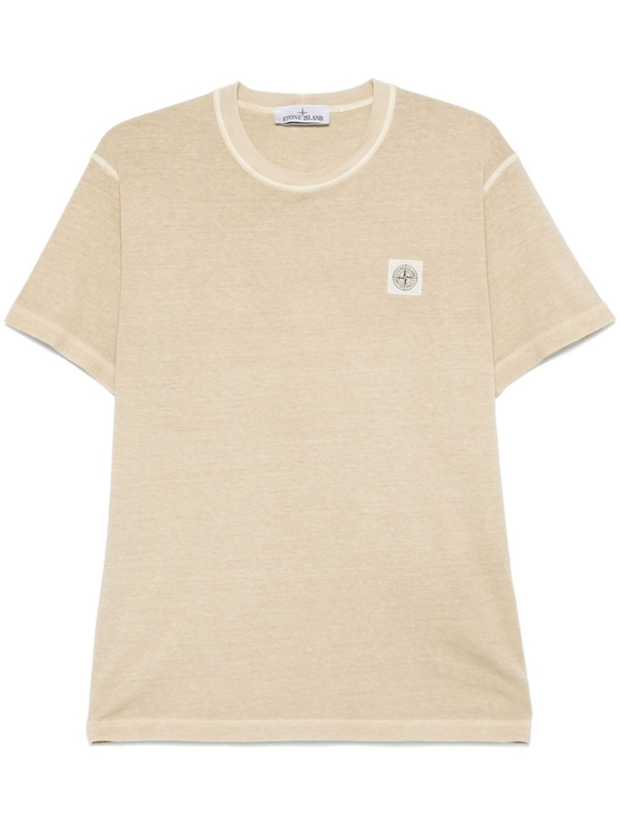 

Stone Island футболка с нашивкой Compass, нейтральный