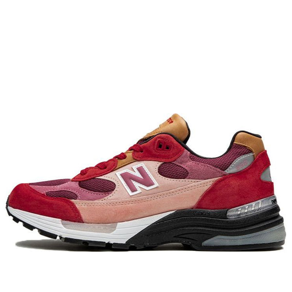 

Кроссовки x joe freshgoods don't be mad 992 made in usa 'anatomy of a heart' New Balance, красный