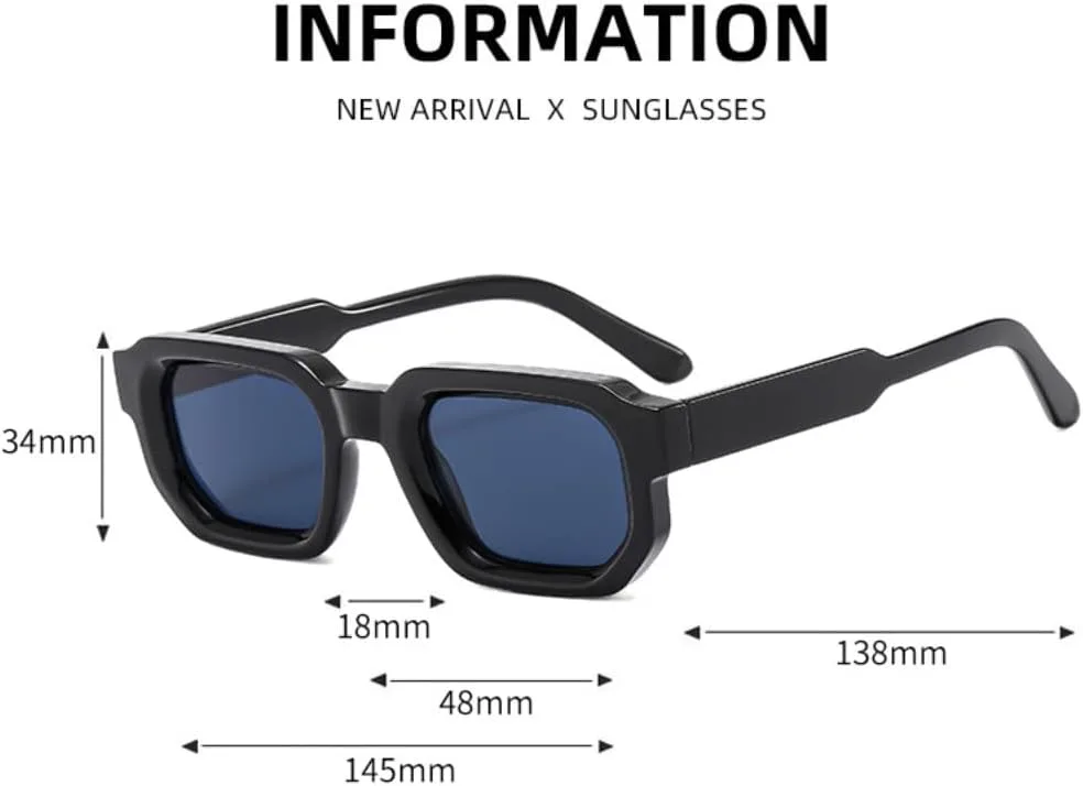 

Солнцезащитные очки для мужчин и женщин - защита UV400 - маленькая оправа, линзы конфетных цветов, для занятий спортом на открытом воздухе и вождения DSVIGF, Blue Tea