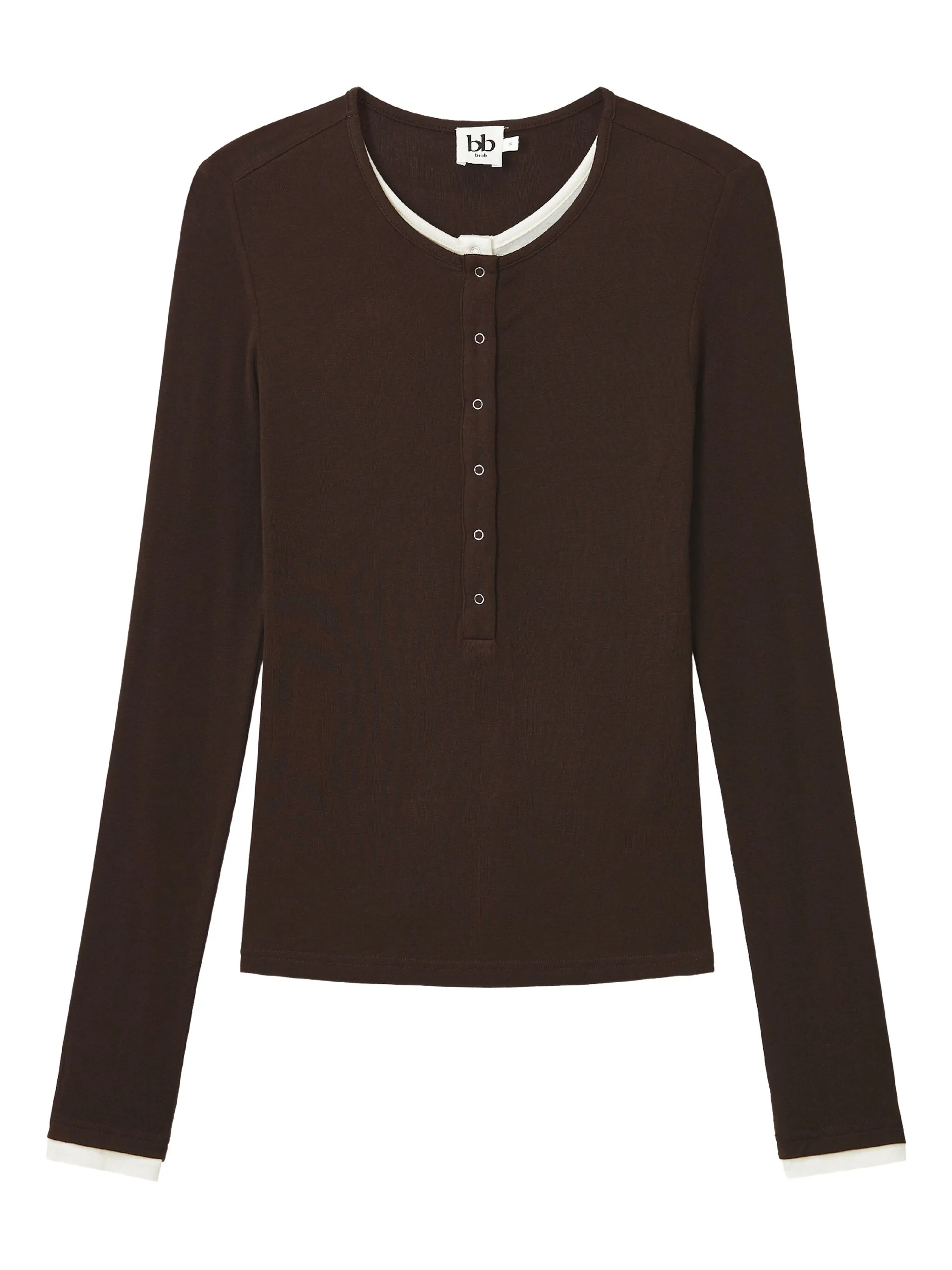 

Футболка с длинными рукавами B+Ab, коричневый
