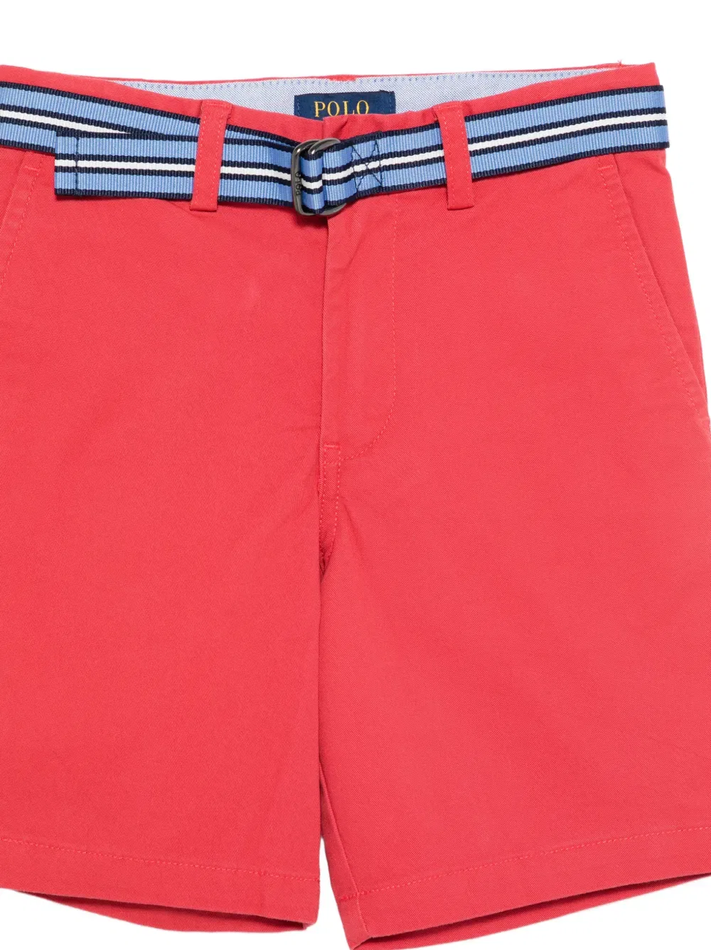 Пояс, повседневные шорты Polo Ralph Lauren Kids, красный — фото 3