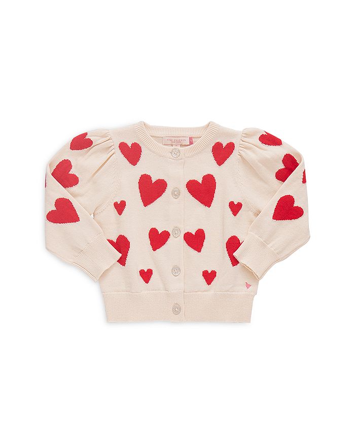 

Детский кардиган Constance для девочек - малышки, подростки Pink Chicken, коричневый/бежевый