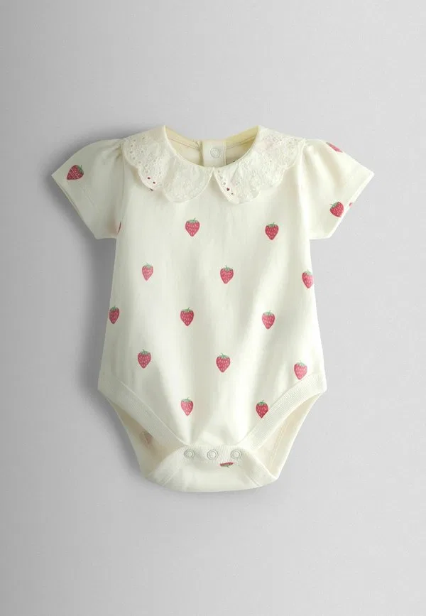 Комбинезон и боди стандартного кроя Jojo Maman Bébé, Pink Strawberry — фото 4