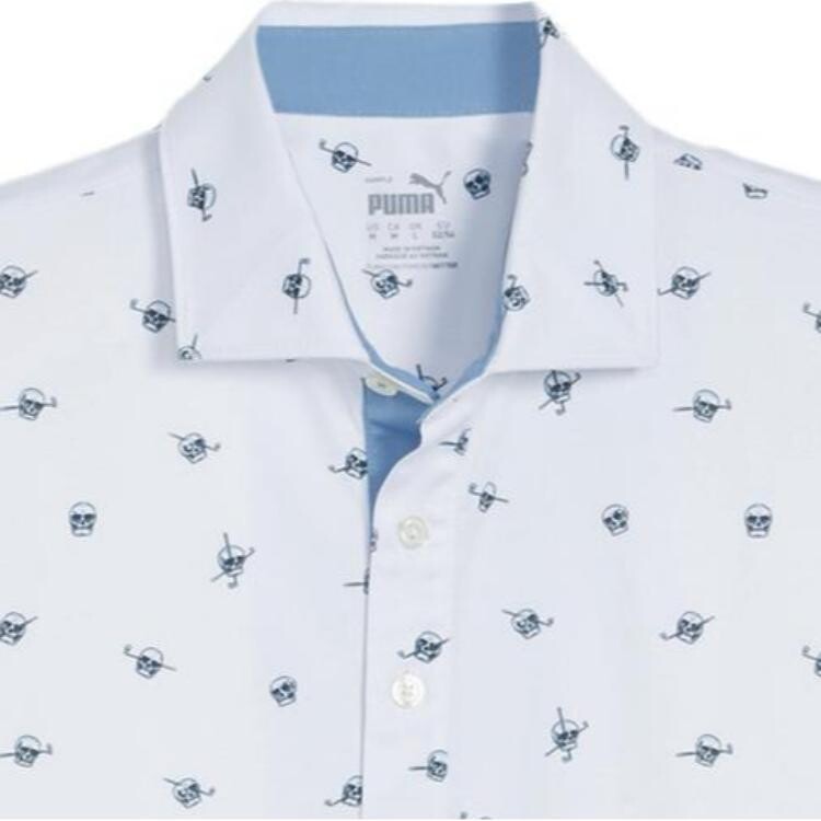 

Рубашка поло мужская серебристо-серая Puma, серый