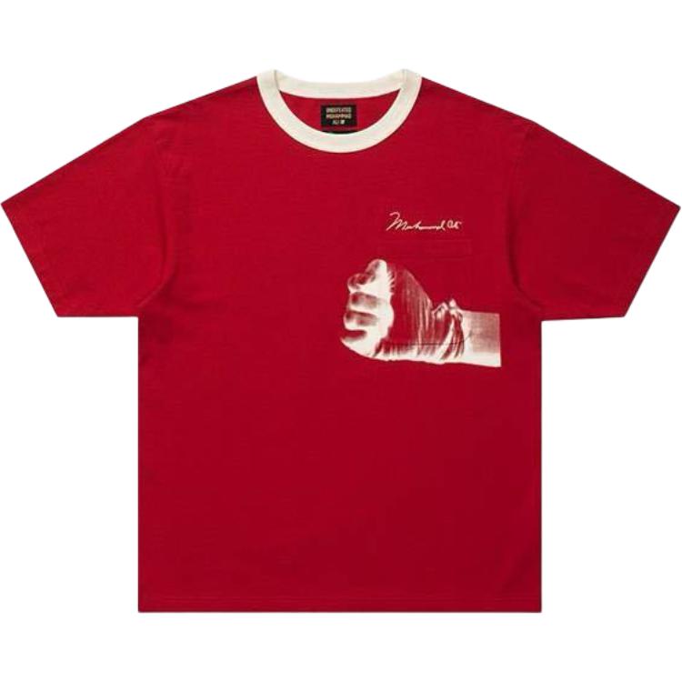 

Футболка Muhammad Ali Unisex UNDEFEATED, satin красный