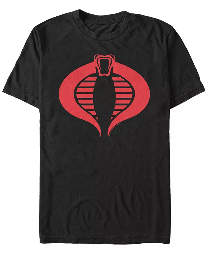 

Мужская футболка с коротким рукавом G.I.Joe Cobra Logo Fifth Sun, черный