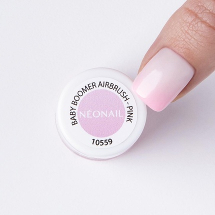 NEONAIL Baby Boomer Аэрограф 5 г Пудра для ногтей Спрей Quick Ombre Nails Pink Néonail — фото 2