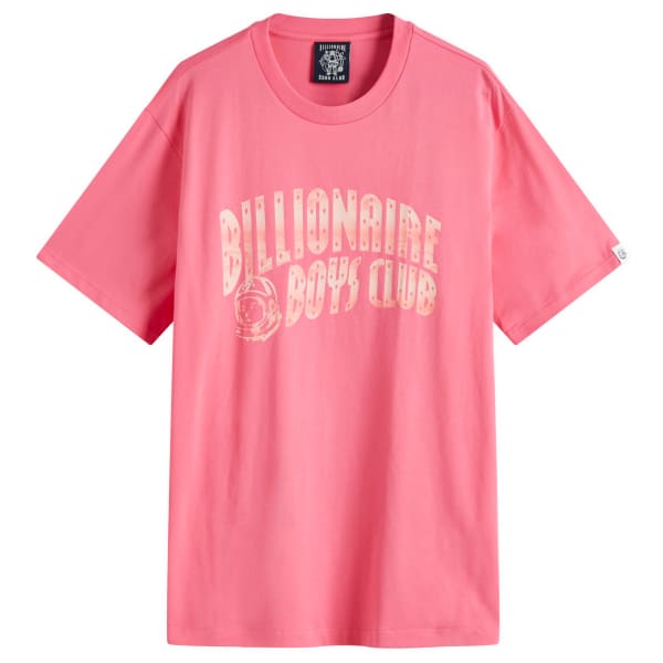 

Футболка с логотипом Mountain fill arch Billionaire Boys Club, розовый