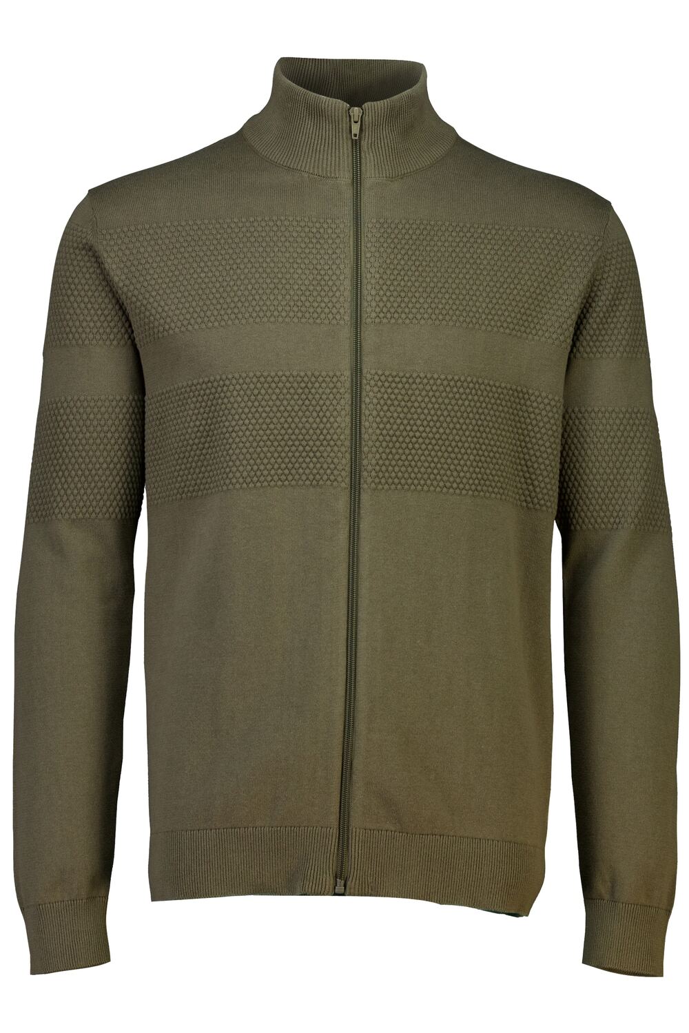 

Lindbergh Кардиган вязаный цвета хаки