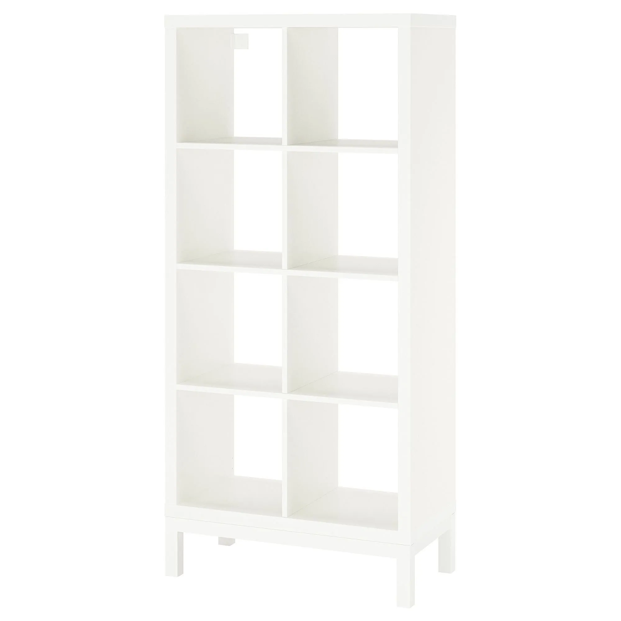 Открытый стеллаж, белый/белый, 77x164 см, KALLAX IKEA