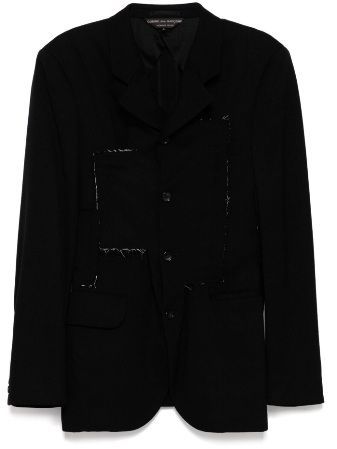 

Пиджак с эффектом потертости Comme Des Garçons, черный