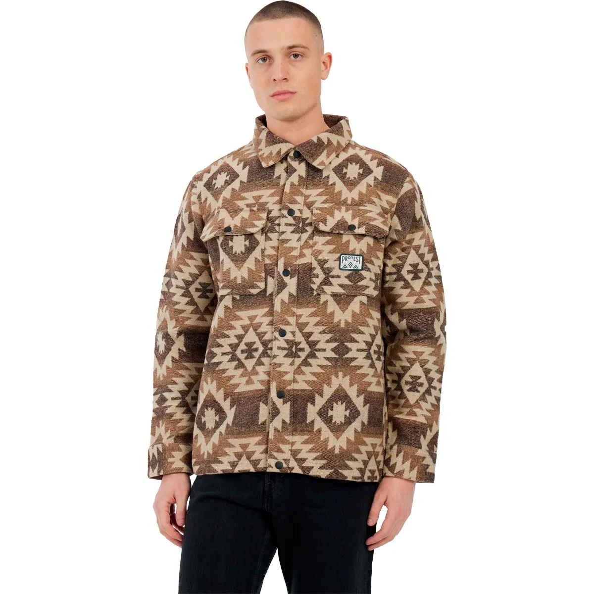 

Мужская снежная куртка Romin Protest, светло-коричневый