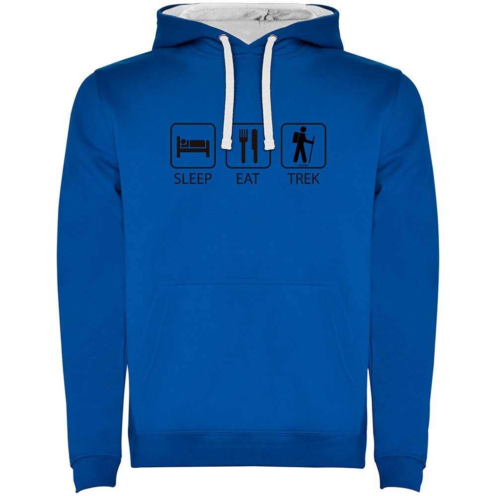

Худи Kruskis Sleep Eat And Trek Two-Colour, синий