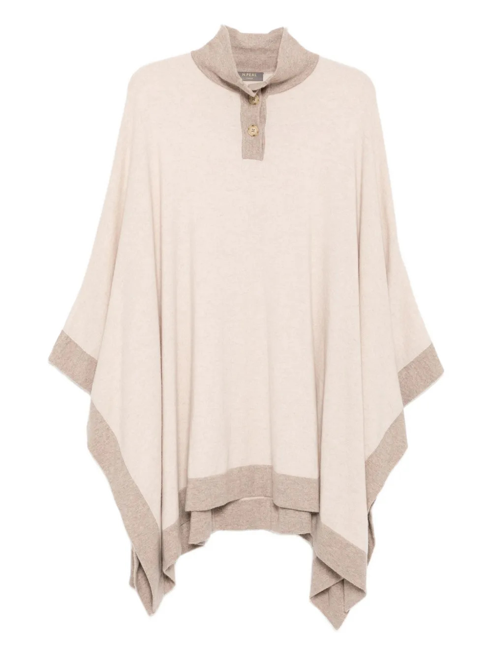 

Кейп Contrast Border N.Peal, нейтральный