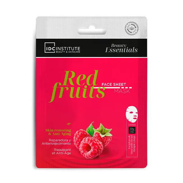 

Восстанавливающая веганская маска Mascarilla Frutos Rojos Idc Institute, 1 UD