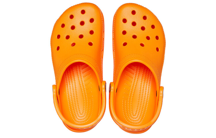 Шлепанцы и сланцы Crocs Beach Unisex Bright Orange Sandals — фото 4