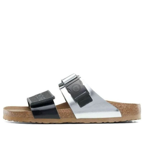 

Тапочки rick owens rotterdam 'black silver' Birkenstock, черный