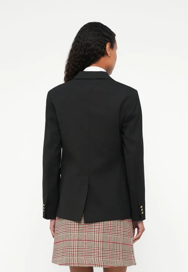 Классический пиджак из шерстяной смеси стандартного кроя Tommy Hilfiger, Black — фото 3