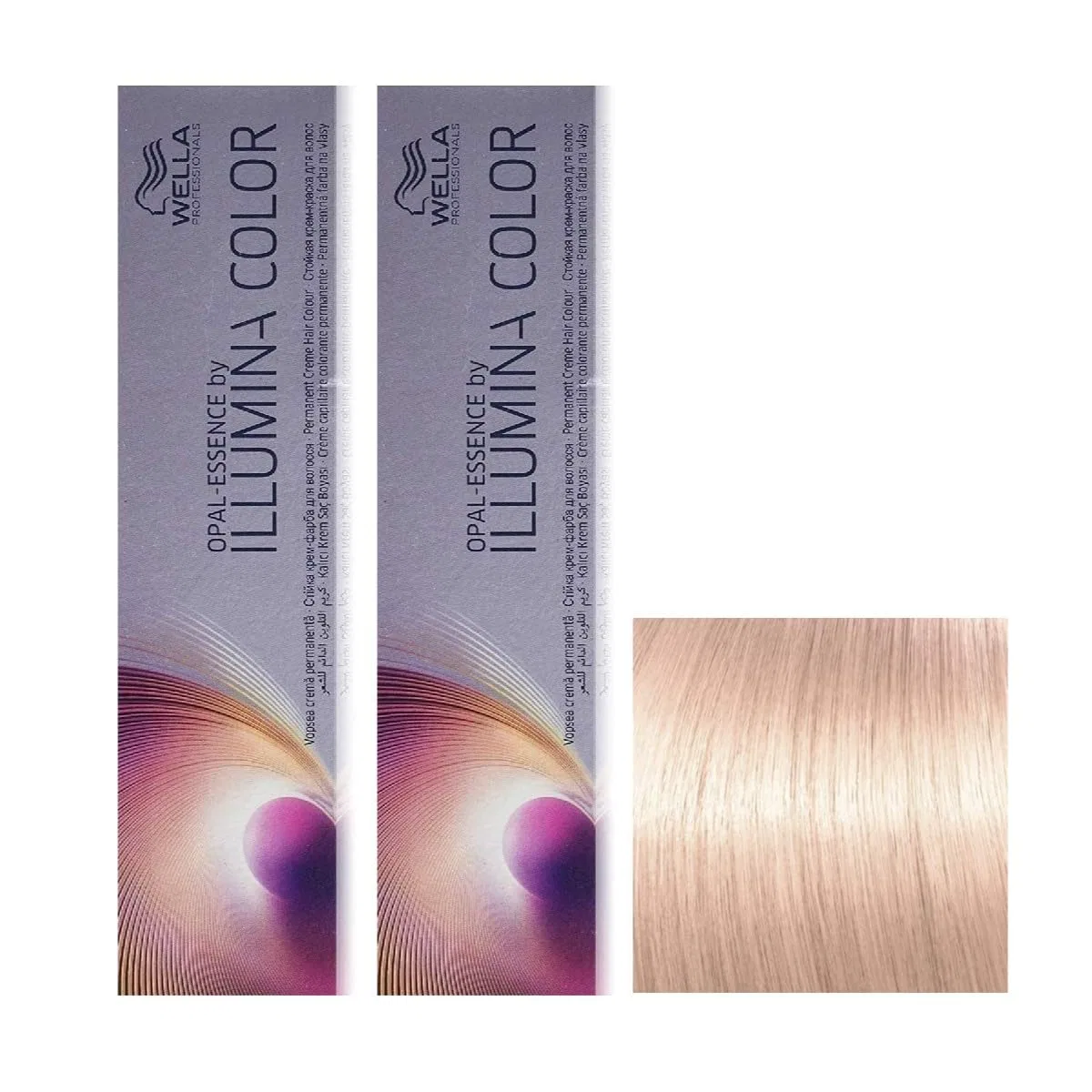 Краска для волос «Illumina Opal Essence Platinum Lily» 60 мл от Wella, 2 шт. Wella Professionals