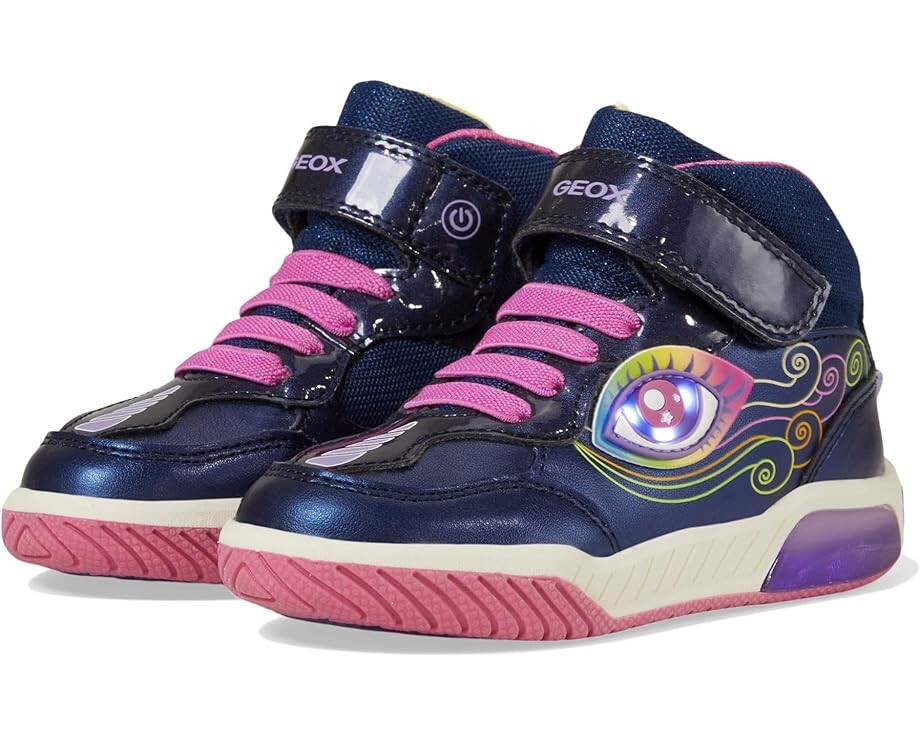 

Кроссовки Geox Kids Inek Girl 7, цвет Navy/Multicolor