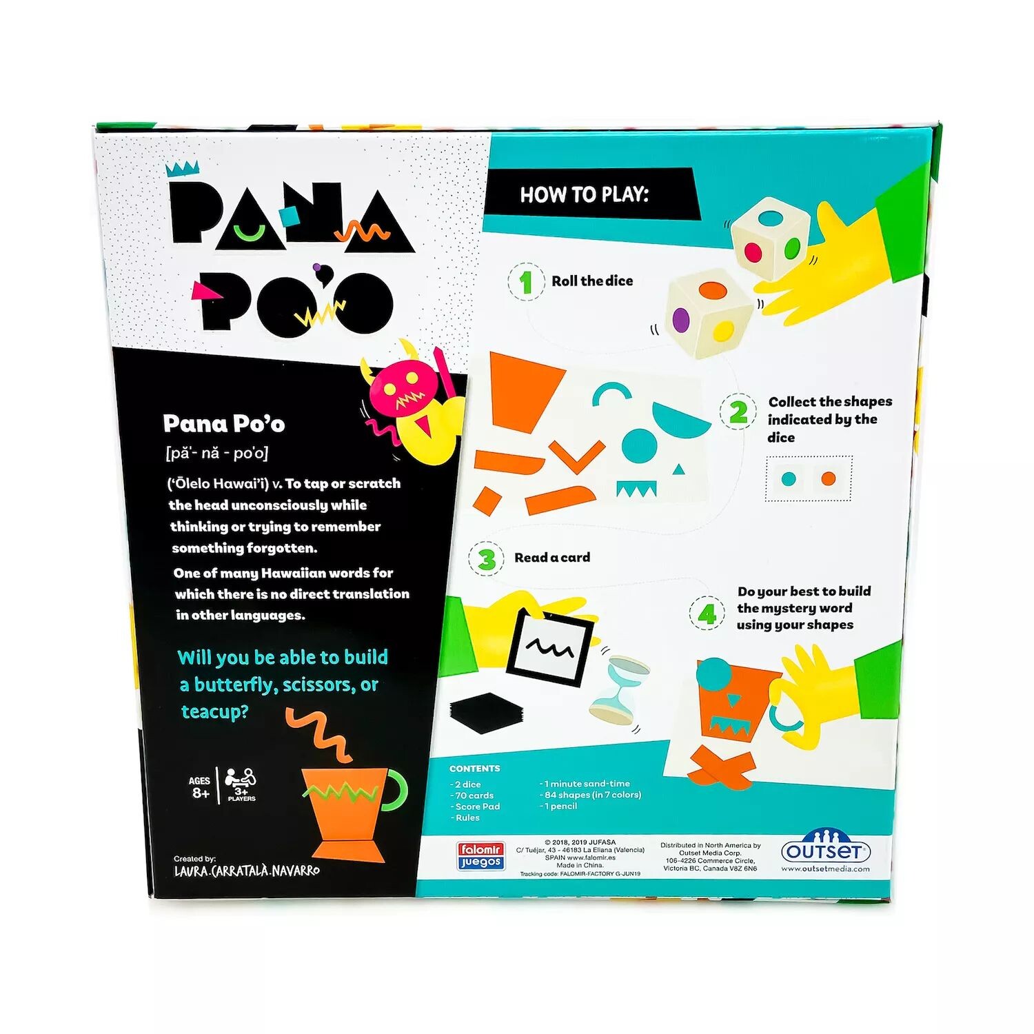 

Настольная игра Outset Media Pana Po'o Outset Media