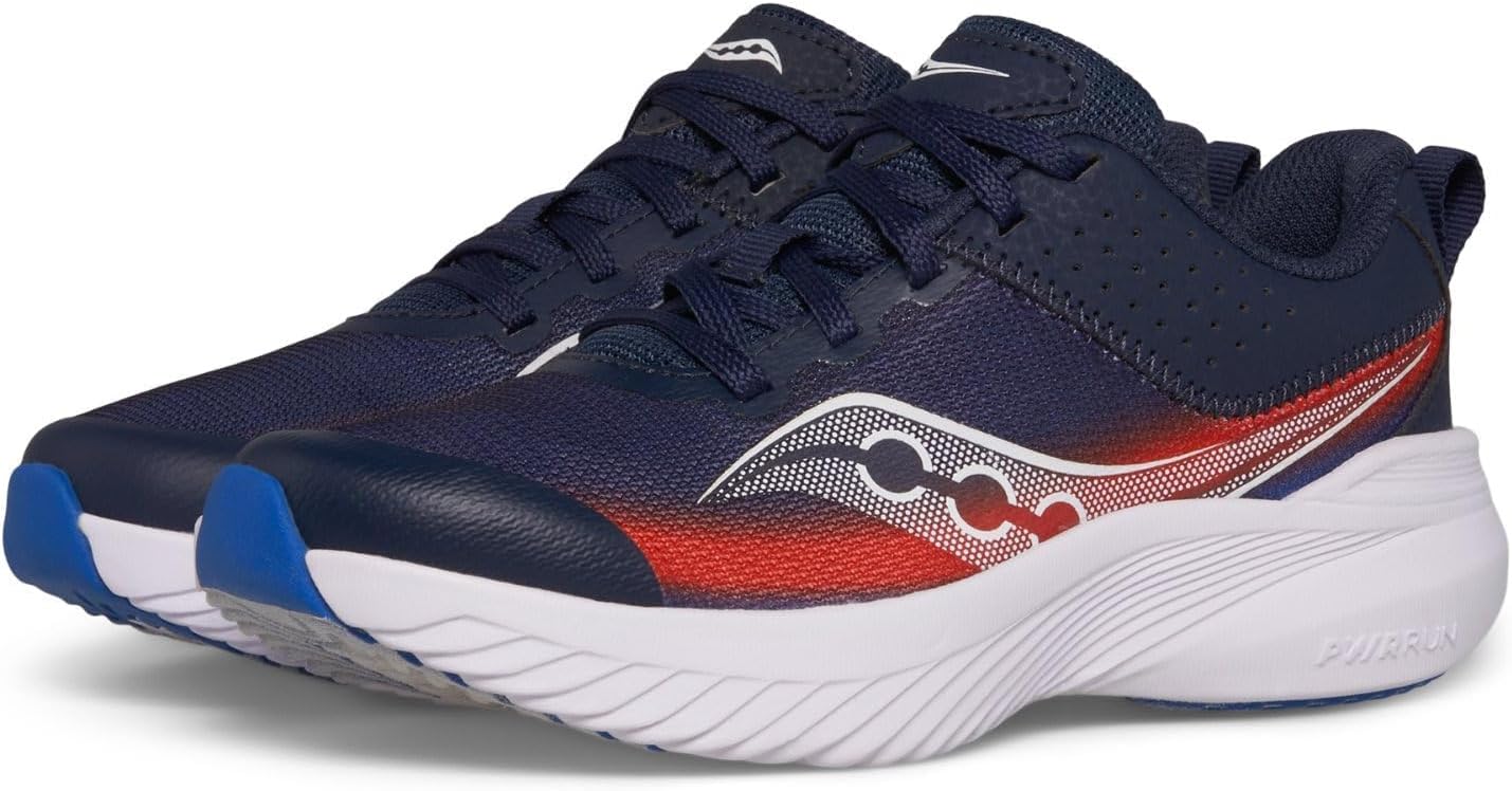 

Детские кроссовки Saucony с альтернативной застежкой на липучке, красный/синий/темно-синий