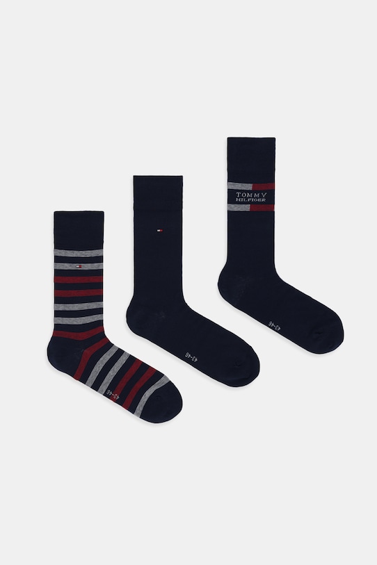 

3 пары носков Tommy Hilfiger, темно-синий