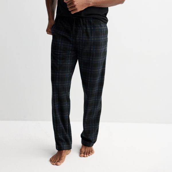 

Мужские пижамные брюки в клетку персикового цвета Kenneth Cole Reaction, цвет navy dusk