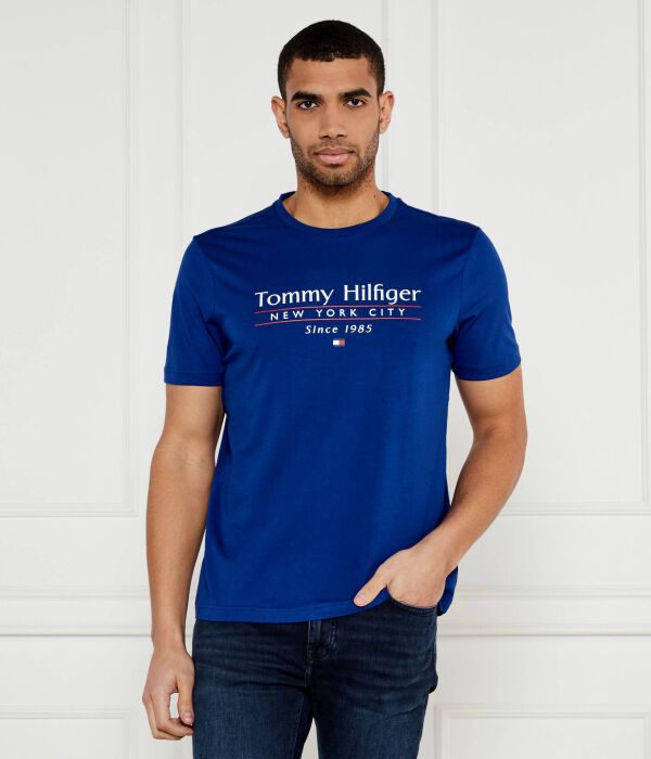 

Футболка Tommy Hilfiger с надписью, синий