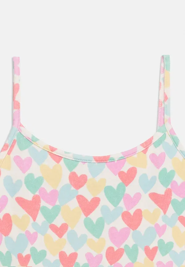 Платье Anis dress hearts print jersey dress The New Society, разноцветное — фото 4