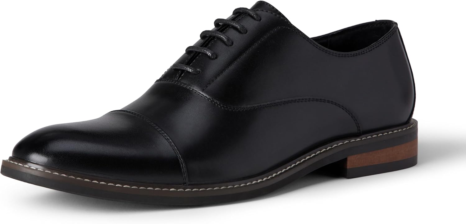 

Мужские оксфорды Amazon Essentials с каплевидным носком, черный