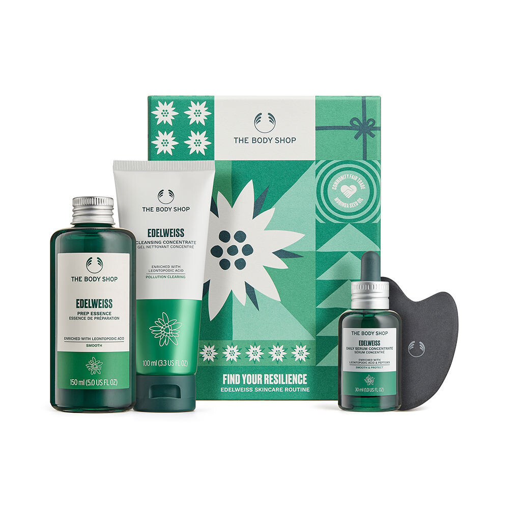 

Скраб для лица Edelweiss lote The body shop, 4 шт
