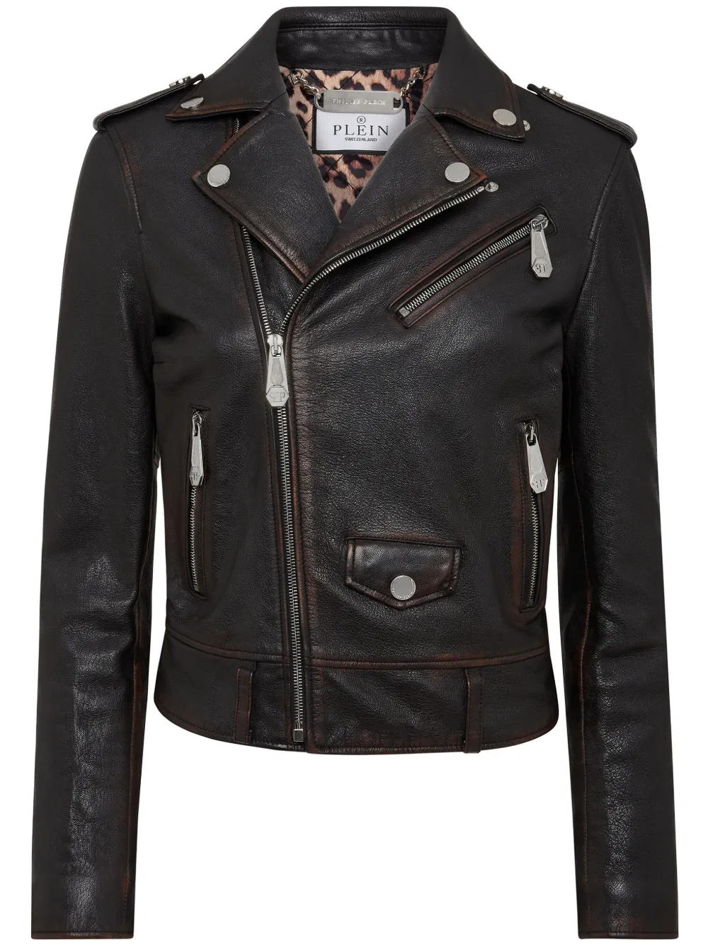 

Куртка с нашивкой-логотипом Philipp Plein, черный