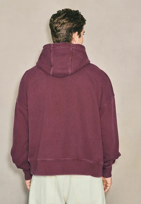 Худи на молнии с принтом Regular fit - edit graphic zip through hoodie Next, Berry Red, красный — фото 2