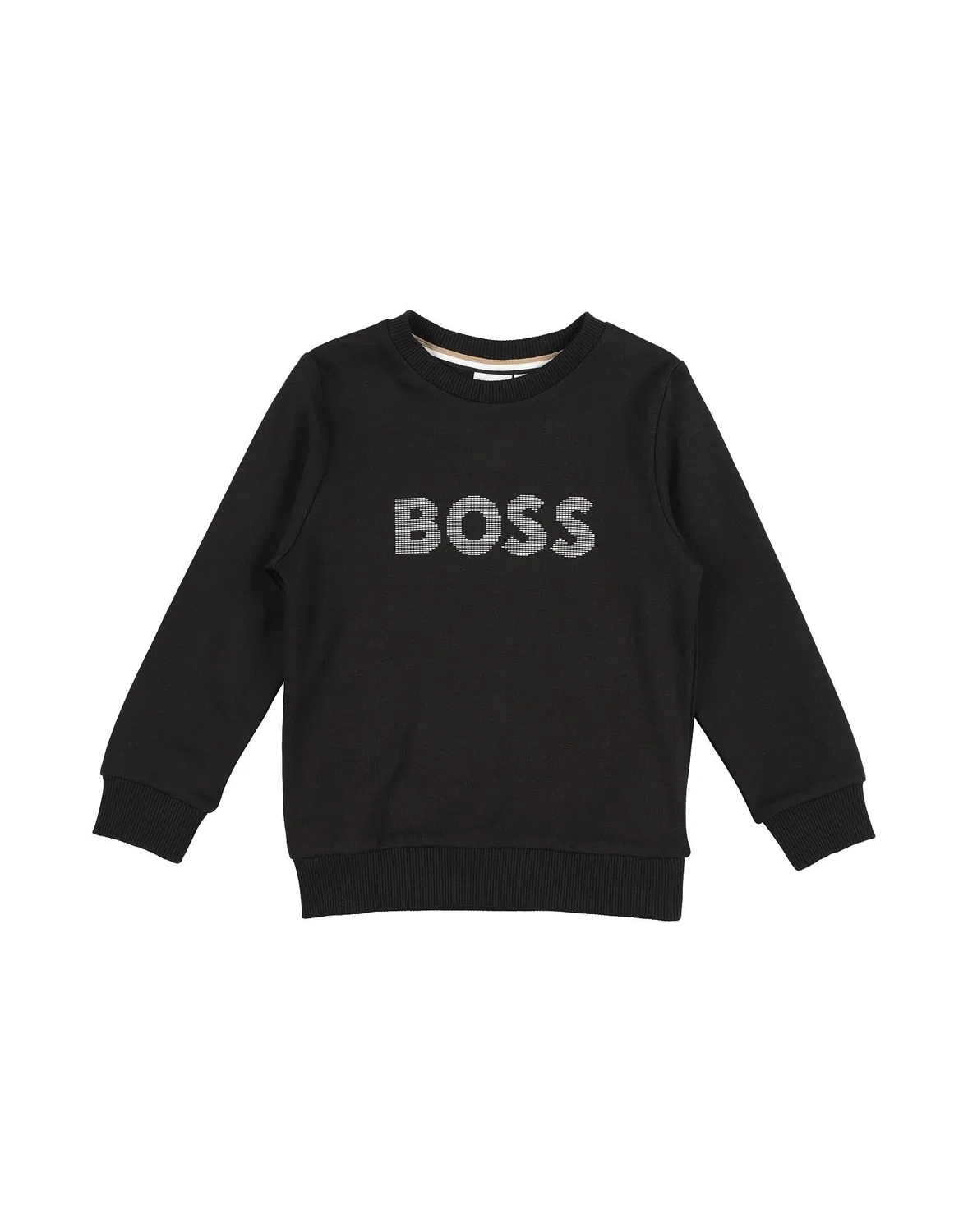 Детский джерси для мальчиков с логотипом Boss, черный
